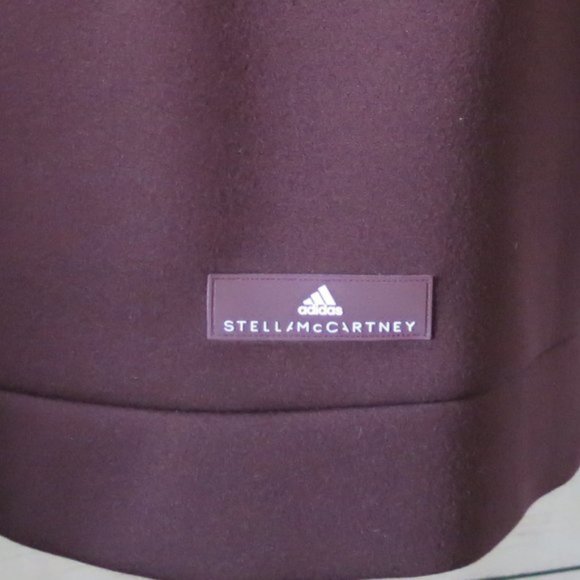 Stella McCartney for Adidas Maroon Hoodie Jacket - Size Small - Picture 4 of 6